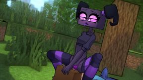 Minecraft Hentai Horny Craft - Part 15 - Ender Girl Pussy Tease by Loveskysan69
