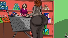 Supermarket Shenanigans with Big Booty Mrs. Keagan