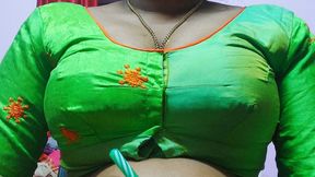 Beautiful Indian wife is encouraging her husband to have sex