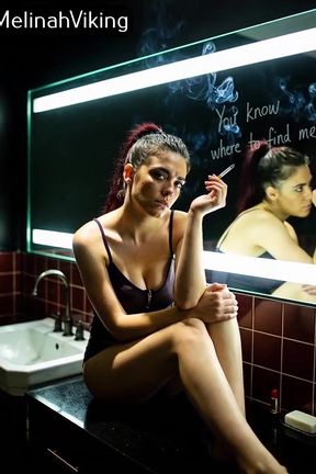 Smoking in the Bathroom