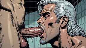 Retro Comic Blowjobs
