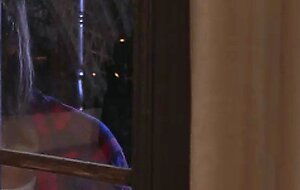 One step ahead scene 4, Giselle Palmer, Seth Gamble