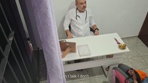 The substitute orthopedic doctor was crazy.