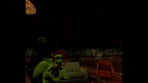 futa anubis mommy getting their yordles off (vr edition)