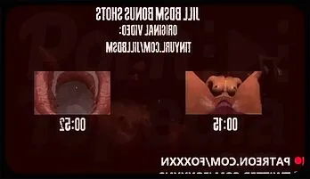 FoXXXn3 in Intense BDSM Play with Jill Valentine
