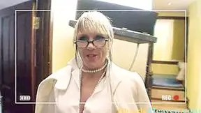 Uk Blonde With Glasses Fucked Raw And Filmed - Angel Ray