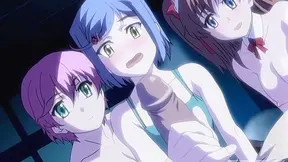 Wild Teen Foursome Explodes in Steamy Uncut Hentai Fantasy