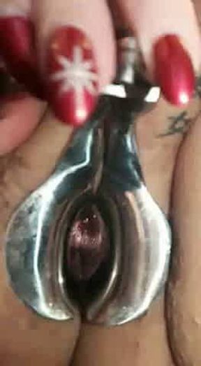 ROMANIAN HOTWIFE SWEETCRYSTAL pussy inspection  vagyna PUBLIC EXPOSED speculum