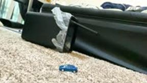 Tiny Car in Giantess Home 1080 smaller