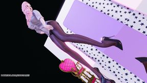 [MMD] AOA - Exuse me Seraphine sexy kpop dance 4K league of legends KDA Korean dance