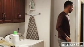 ”Passionate sexy girl Alina Lopez loves it rough missionary”