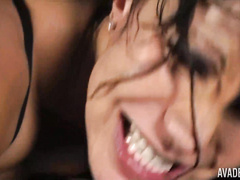 ava devine receives a stiff snatch wrecking from jasmin