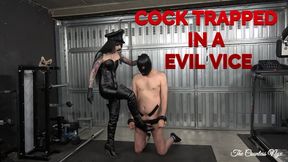 MISTRESS NYX - COCK TRAPPED IN A EVIL VICE