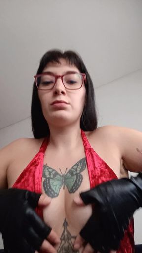 Dominate and tease with a sultry Latina artist on OnlyFans