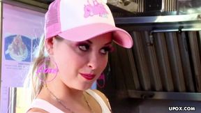 Nikki Hunter, a big boobs slut, got a rough fuck.