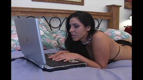 College Babe Studying Naked Introduction