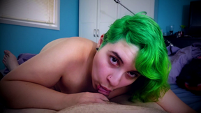 MILKING Daddy with a Sloppy BJ