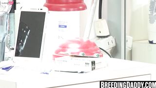 Chubby Doctor Daddy Riding Raw Twinks Ass Hard - Anal Sex POV