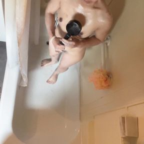 POV Hana in Shower Time POV Video