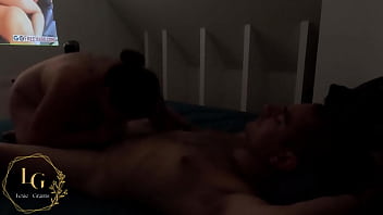 Lexie Grants - Chubby step-mom plays with toy, gives blowjob and rides cock in 69 and anal sex