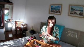 update #372 (february 7, 2021) namorada com tesao enquanto fuma e se masturba -- horny girlfriend while smoking and masturbat...