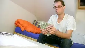 Broke Geek Gets Fucked On Camera for Cash - Debt Dandy
