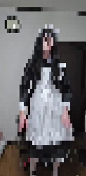 [Crossdressing] Japanese crossdresser masturbating in maid outfit