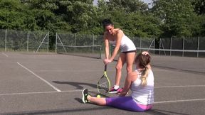 Horny brunette gets fucked by her stepon