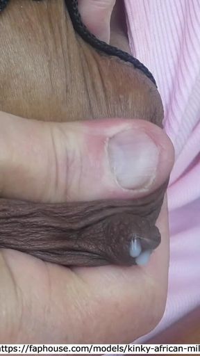 Kinky African MILF - Milking the Cow - Moments