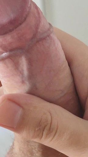 Playful Blond Guy Goes Wild on Webcam
