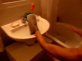 DBK takes shower and shaves her pussy