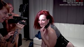 PRIVATE PARTY 029 - BDSM - MAIN CAM Dry VERSION - Cris Angelo, Maxxx Record , Dino Milano, Sally Valentine, Emma Rubis, Dulce Morena - 51 min. Part 2/3