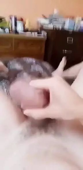 Me playing with my big dick