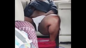 Sexy Ebony Couple Has Fun on Highway During Birthday Drive (Preview) KuroYukiExperience