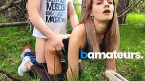 Amateur Couple Fucks in a park by bAmateurs