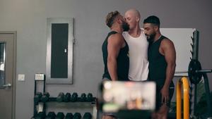 Muscular Men Letting Their Lust Fly