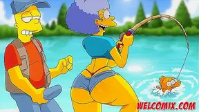 Marge Simpsons Hottest Booty Moments in Wild Animated Hentai Adventures