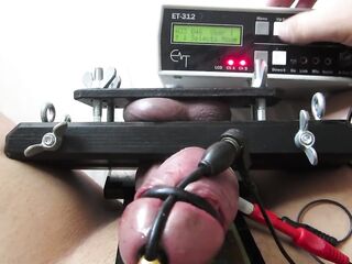 E-Stim, Ball Vice & Dick Restraint with Erostek ET-312B