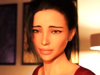 Hawt animated milf with big melons want to aid with handjob, oral job-sex and pussyfucking