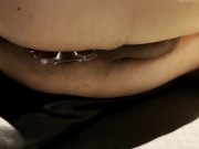 Chubby Japanese Anal Masturbation