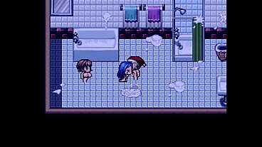 Merry H-Mas A christmas themed NTR Tale [ Xmas Hentai Game PornPlay ] Ep.5 my wife and 18yo daughter get creampie in a threesome with Santa