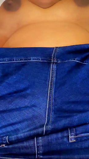 Boss Caught His secretary while she was undress her uniform &amp; nakedly drinking coffee in Office Store Room   Clip 1