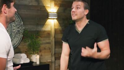 Nathan Bronson, Codey Steele & Hime Marie get naughty during a steamy couple massage