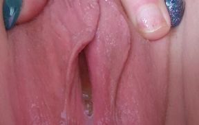 Pressing out sperm after a nice fuck, with a much younger guy💦