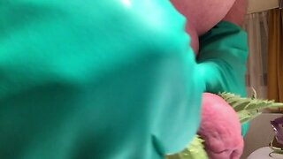 indoor stinging nettle with multiple cumshot