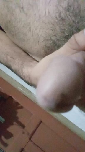 Man Came Out of the Bathroom to Get a Straw in His Room While No One Is in His House
