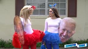 ”Mackenzie Mace & Sia Lust tasting each others teen cunts”