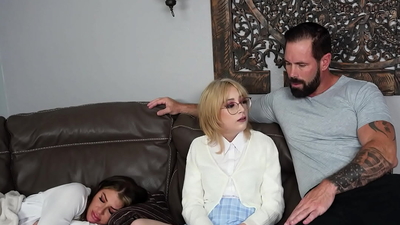 Teen Does Everything A Wife Should To Keep The Man From Leaving Her Stepmom