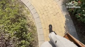 Suki tRans in compilation of public cumming