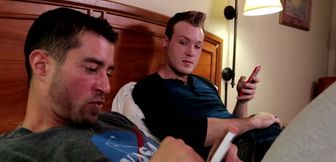 Cody Cummings watching porn with Kaydin Bennett